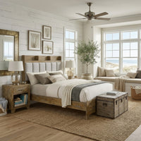 Medium Oak Brown, Light Gray