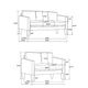 2pc Sofa and Loveseat Set | Track Arms | Foam Fill Matcha Green Upholstery