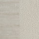 Qanto Full Panel Bed | Beige Tufted Fabric Headboard | Rustic Cream Wood