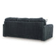 Addy Sofa with 5 Pillows | Gunmetal Gray Corduroy Upholstery | 98"