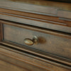 Lesa Classic 71" Dresser | 9 Drawers with Brass Tone Knobs | Brown