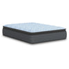 Cove Queen Pillow Top Mattress | Quilt Foam | Blue Stretch Knit Fabric 16"