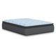 Cove Queen Pillow Top Mattress | Quilt Foam | Blue Stretch Knit Fabric 16"
