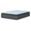 Cove Queen Pillow Top Mattress | Quilt Foam | Blue Stretch Knit Fabric 16"