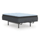Cove Queen Pillow Top Mattress | Quilt Foam | Blue Stretch Knit Fabric 16"