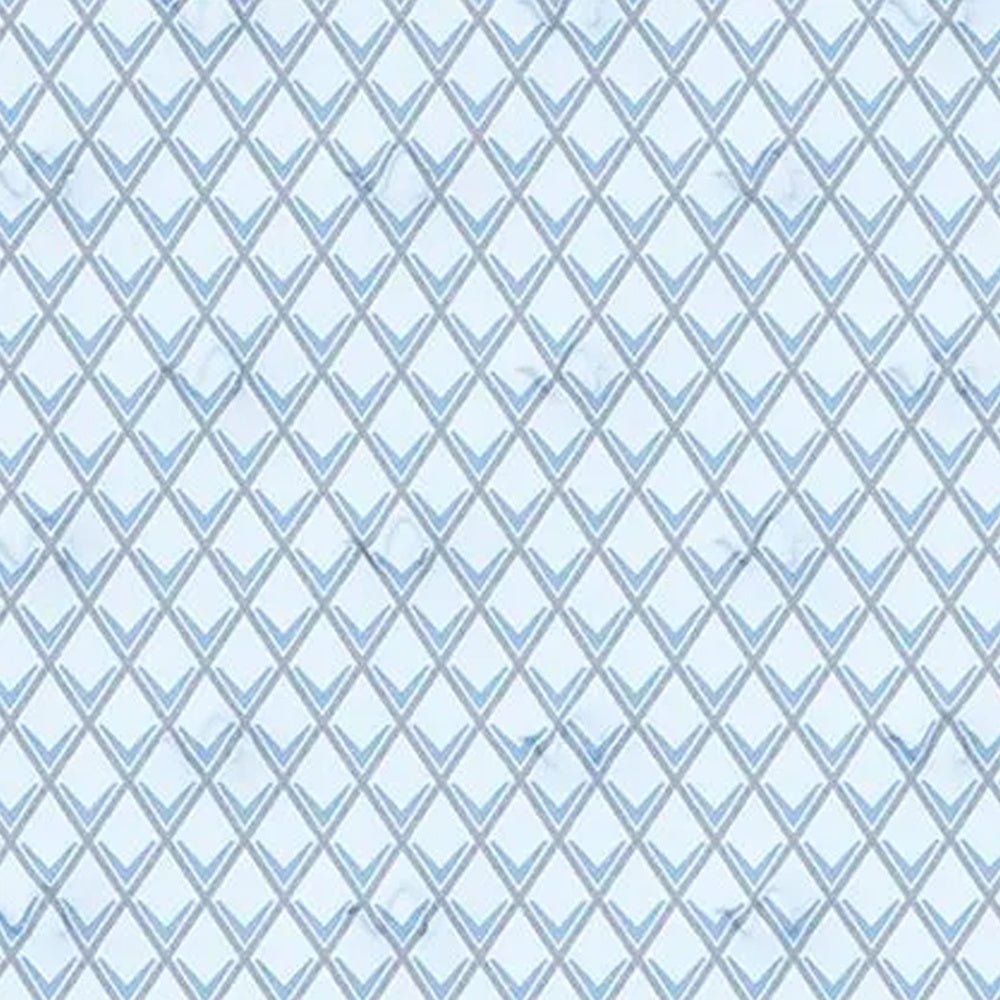 Cove Queen Pillow Top Mattress | Quilt Foam | Blue Stretch Knit Fabric 16"