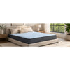 Cove King Mattress | 3-Layer Quilt Foam | Blue Stretch Knit Fabric 14"