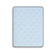 Cove King Mattress | 3-Layer Quilt Foam | Blue Stretch Knit Fabric 15"