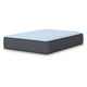 Cove King Mattress | 3-Layer Quilt Foam | Blue Stretch Knit Fabric 15"