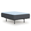 Cove King Mattress | 3-Layer Quilt Foam | Blue Stretch Knit Fabric 15"