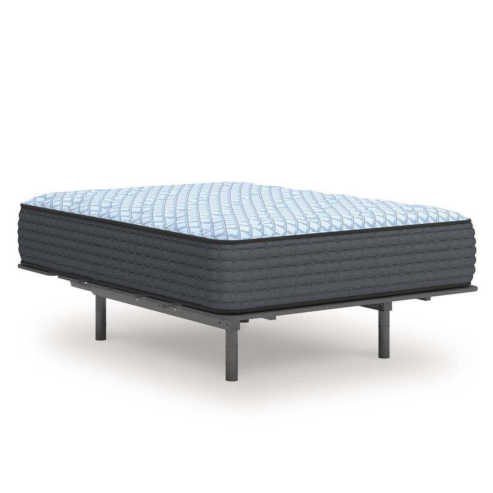 Cove King Mattress | 3-Layer Quilt Foam | Blue Stretch Knit Fabric 15"