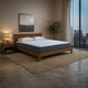 Cove King Mattress | 3-Layer Quilt Foam | Blue Stretch Knit Fabric 15"