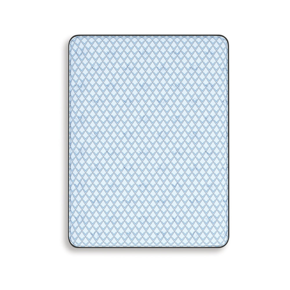 Cove King Pillow Top Mattress | Quilt Foam | Blue Stretch Knit Fabric 16"