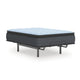 Cove King Pillow Top Mattress | Quilt Foam | Blue Stretch Knit Fabric 16"
