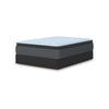 Cove King Pillow Top Mattress | Quilt Foam | Blue Stretch Knit Fabric 16"