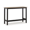 Lene 3pc Outdoor Set w Counter Table & 2 Barstool Chairs | Beige & Black