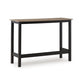 Lene 3pc Outdoor Set w Counter Table & 2 Barstool Chairs | Beige & Black