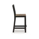 Lene 3pc Outdoor Set w Counter Table & 2 Barstool Chairs | Beige & Black