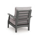 Covi Outdoor Lounge Chair Set of 2 | Foam Fill Nuvella Cushions | Gray