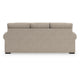 Mecy Oversize Sofa | 4 Pillows | Roll Arms | Heather Brown Chenille 101"