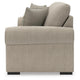 Mecy Oversize Sofa | 4 Pillows | Roll Arms | Heather Brown Chenille 101"