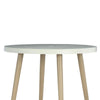Yami Outdoor Bar Table | Beige Sintered Stone Top | Brown Aluminum 40"