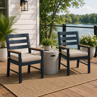 Navy Blue, Driftwood Brown, Beige