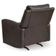 Andie Power Rocker Recliner Chair w USB | Foam Fill Gray Top Grain Leather