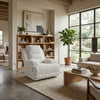 Becca Zero Wall Power Recliner Chair w USB | Pillow Arms | Gray Corduroy