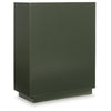 Giri Accent Cabinet | 2 Doors | 2 Adjustable Shelves | Dark Green 48"