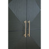 Giri Accent Cabinet | 2 Doors | 2 Adjustable Shelves | Dark Green 48"