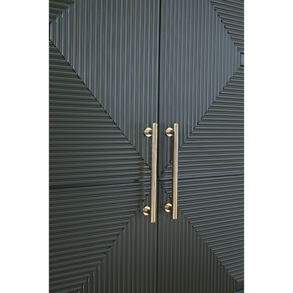 Giri Accent Cabinet | 2 Doors | 2 Adjustable Shelves | Dark Green 48"