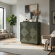 Giri Accent Cabinet | 2 Doors | 2 Adjustable Shelves | Dark Green 48"