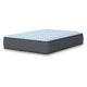 Dyni Firm Queen Mattress | 3-Layer Foam | Blue Stretch Knit Fabric 14"