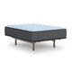 Dyni Firm Queen Mattress | 3-Layer Foam | Blue Stretch Knit Fabric 14"