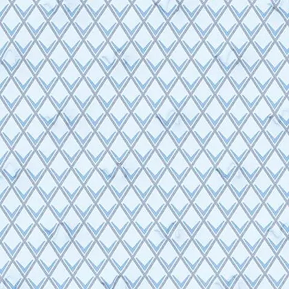 Dyni Firm Queen Mattress | 3-Layer Foam | Blue Stretch Knit Fabric 14"