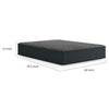 Garry Hybrid Queen Mattress with Gel Memory Foam | Gray Fabric 12"