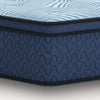 Pmy Hybrid King Mattress | Cooling Cover & Coil Support | Blue Fabric 12"