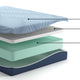 Ammy King Mattress with Firm Support | Memory Foam | Light Blue 10"