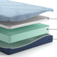 Ammy King Mattress with Firm Support | Memory Foam | Light Blue 10"