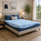 Ammy King Mattress with Firm Support | Memory Foam | Light Blue 10"