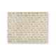 Lisa Hand Tufted Large Area Rug | Brick Pattern | Tan Wool-Polyester 8x10