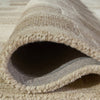 Lisa Hand Tufted Large Area Rug | Brick Pattern | Tan Wool-Polyester 8x10