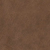 Vile Oversized Chair with Accent Pillow | Caramel Faux Leather