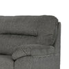 Yido Loveseat with Black Non-Skid Legs | Padded Arms | Mineral Polyester 72"