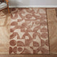 Perry Large Area Rug | Geometric Accents | Hand-Tufted Clay Polyester 8x10