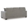 Bonny Sofa with Track Arms and Accent Pillows | Iron Polyester 88"