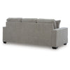 Bonny Sofa with Track Arms and Accent Pillows | Iron Polyester 88"