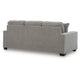 Bonny Sofa with Track Arms and Accent Pillows | Iron Polyester 88"