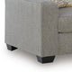 Bonny Sofa with Track Arms and Accent Pillows | Iron Polyester 88"